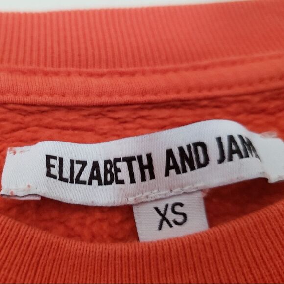 Elizabeth and James Clean Girl VSCO Girl Minimalist Oversized Lia Sweatshirt - Picture 4 of 9